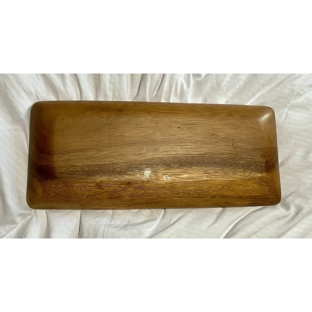 Handmade wooden tray 14